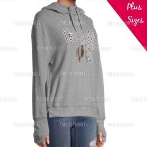 3/$30 Football Hoodie, Gray Game On